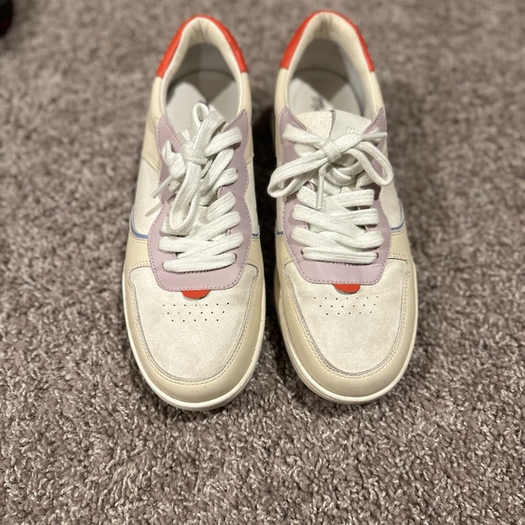 Madewell Court Sneakers in Colorblock Leather and Nubuck ,size 8.5 - Picture 9 of 11